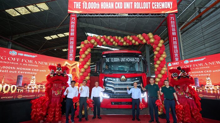 The 10 000th HOHAN Truck Rolls Off HS Group’s Assembly Line